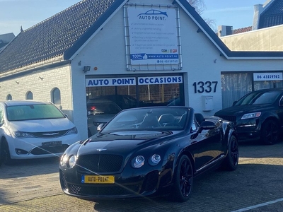 Bentley Continental GTC 6.0 W12 630PK SUPERSPORTS!/CARBON/KERAMISCH