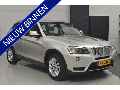 BMW X3 xDrive28i High Executive // CLIMA // CRUISE // LEDER // TREKHAAK // 6-CILINDER // 2e PAASDAG GEOPEND VAN 11:00 tot 16:00