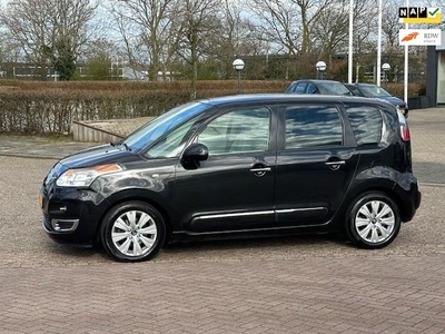 Citroen C3 Picasso 1.6 VTi Exclusive,bj.2009,kleur:zwart,climate,panoramadak,sportvelgen,APK 03/2025 en NAP met 204555 km.airco.