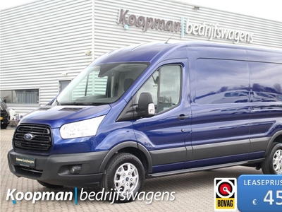 Ford Transit 330 2.0TDCI 131pk L3H2 Trend | Automaat | Adap. Cruise | Camera | Navi | Lease 450,- p/m