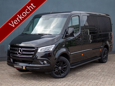 Mercedes-Benz Sprinter 319CDI 190 pk L2H1.Dubbel cabine.Automaat.Leder.Xenon.Wide-screen Navi.Standkachel