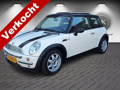 MINI Mini 1.6 Cooper Chili, Panorama/open dak, Airco, Leder, Stoelverwarming, Audio/cd