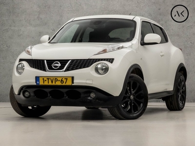 Nissan Juke 1.6 Tekna Automaat (NAVIGATIE, CAMERA, CLIMATE, KEYLESS, GETINT GLAS, SPORTSTOELEN, ALCANTARA, NIEUWE APK, NIEUWSTAAT)