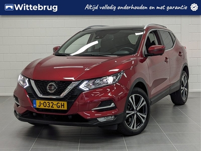 Nissan QASHQAI 1.3 DIG-T N-Connecta TREKHAAK | PANORAMADAK | NAVIGATIE | ZEER COMPLETE AUTO! WIJ ZIJN 2e PAASDAG GEOPEND!