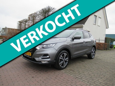 Nissan Qashqai 1.3 DIG-T Tekna (Navigatie,Camera360,Cruise,Keyless entry,PDC,Stoelverwarming,Panoramadak) --12-2019--