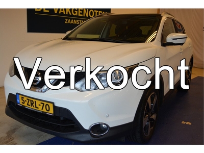 Nissan QASHQAI 1.6 Connect Edition Panodak Navi Cruisec 360Camera Lainecontr Trekh Pdc Telef Airco getintglas van 2e eig trekhaak 1500KG 163PK! loopt 1:15 zeer luxe uitvoering 100%onderhoud