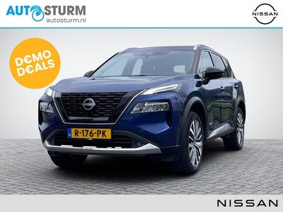 Nissan X-Trail 1.5 e-4orce Tekna Plus 4WD 7p. | Panoramadak | Stuur- + Stoelverwarming | Head-Up Display | BOSE Audio | Nappa Leder | Geheugenstoel | Rijklaarprijs!