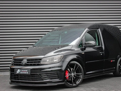 Volkswagen Caddy 2.0 TDI L1H1 185PK / JB-EDITION / GTI-KUIPSTOELEN / LEDEREN BEKLEDING / APPLE CARPLAY / SCHROEFSET / 64DKM