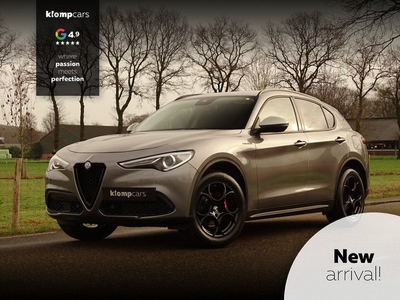 Alfa Romeo Stelvio 2.0 T AWD | BTW | Flippers | All-Black | Brembo | 1e Eig.