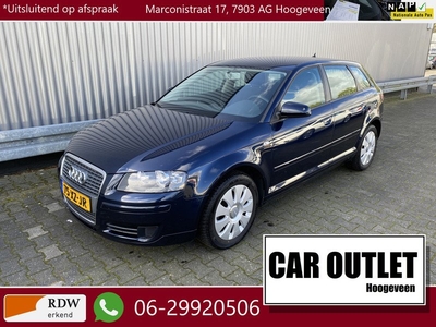 Audi A3 Sportback 1.6 Attraction Pro Line Business 2e Eignr, Clima, CC, PDC, Navi, Alarm, LM, – Inruil Mogelijk –