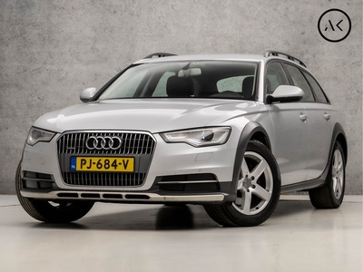 Audi A6 Allroad quattro 3.0 TDI Pro Line Plus 204Pk Automaat (NAVIGATIE, STOELVERWARMING, TREKHAAK, BOSE AUDIO, PARKEERSENSOREN, LEDEREN SPORTSTOELEN, XENON, CRUISE, KEYLESS START, NIEUWSTAAT)