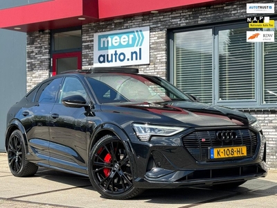 Audi E-tron Sportback S quattro 504pk 95 l INCL.BTW l RS-ZETELS l B&O l PANO l 360 l MATRIX l TREKHAAK l ORG.NL l