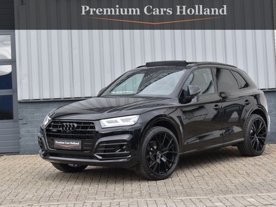 Audi Q5 50 TFSI e Quattro Black Ed S-Line Pano Navi Carbon Virtual Keyless Trekhaak Matrix 22 Inch