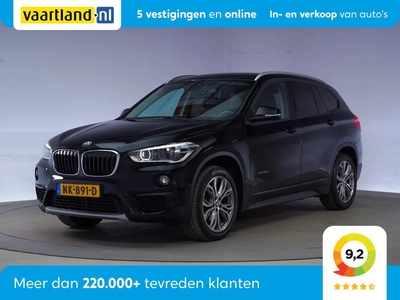 BMW X1 xDrive 18d Executive Sport Aut. [ Full led Navi Sportstoelen ]