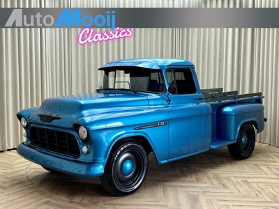 Chevrolet 3200 Apache *BODY OFF GERESTAUREERD* Zeer mooi / 5,0L V8 / HURST / TH350 Automaat / Custom Show car / 1955 / Pick Up