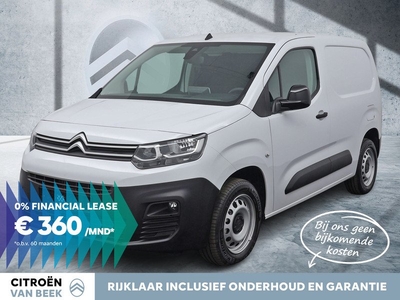 Citroën Berlingo BlueHDi 130pk Automaat | Rijklaar | Financial Lease 0% Rente | Direct leverbaar |