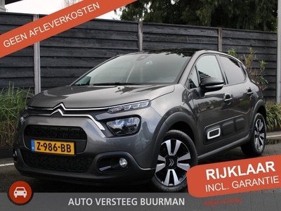 Citroën C3 1.2 PureTech 82PK C-Series 5DRS Climate control, AppleCarPlay/AndroidAuto Navi, Stoelverwarming, Lichtmetalen velgen