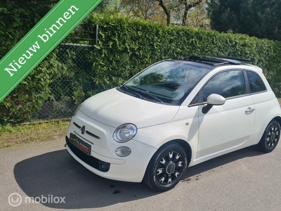 Fiat 500 1.2 Electrisch Panoramadak Leder Airco Parelmoer