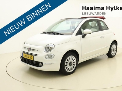 Fiat 500 1.2 Lounge Automaat | Cabriolet | Navigatie | DAB Radio | Weinig kilometers | Lichtmetalen velgen