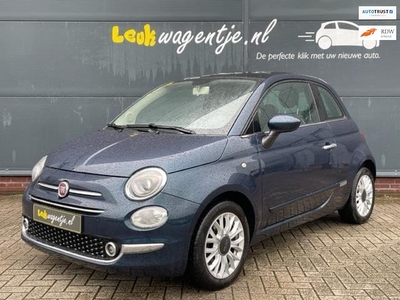 Fiat 500 1.2 Lounge Automaat *navi *cruise *airco *panorama