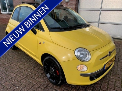 Fiat 500 1.4-16V 101 pk Sport schuifkanteldak