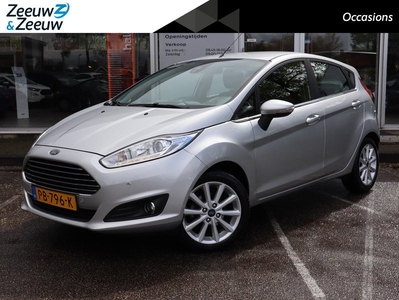 Ford Fiesta 1.0 EcoBoost Titanium 100PK | Navigatie | Bluetooth | Voorruitverwarming | Cruise Control | Parkeersensoren voor en achter | Climate Control | 16