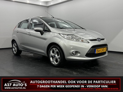 Ford Fiesta 1.25 Titanium Clima, Cruise control, Parkeer sensoren, Lichtmetalen velgen