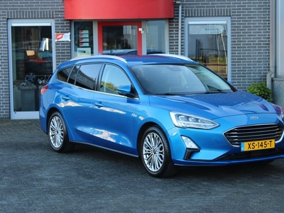 Ford Focus Wagon 1.0 EcoBoost Titanium bus. Led/Trekaak/Adaptive Cruise/Camera