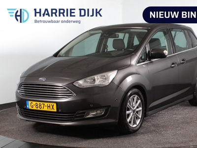 Ford Grand C-Max 1.0 125 PK Titanium 7p. | Cruise | PDC | NAV + App. Connect | ECC | LM 16