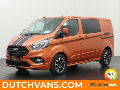 Ford Transit 2.0TDCI 185PK Automaat Sport Dubbele Cabine | Leder | Navigatie | Camera | 2X Schuifdeur