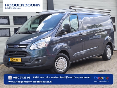 Ford Transit Custom 2.2 TDCI 101pk L2 Lang - Imperiaal - Trekhaak - Airco - Stoelverwarming