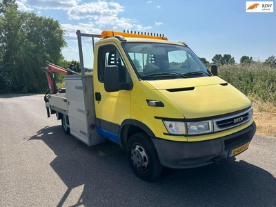 Iveco Daily 50C11G 345 CNG bakwagen met kraan