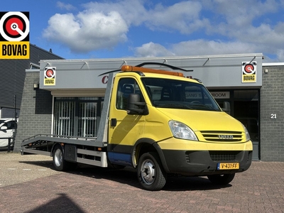 Iveco Daily 50C14G 375 CNG aardgas oprijwagen org nl autotransporter nap aanwezig