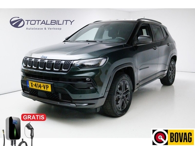 Jeep Compass 4xe 240 Plug-in Hybrid Electric 80th Anniversary Stoel- Stuurverw, Navi, Camera, PDC V+A, All season banden (Michelin)