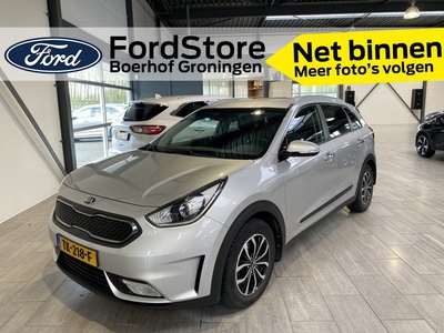 Kia Niro 1.6 GDi Hybrid DynamicLine | Trekhaak | Camera | Navi | Clima | Cruise | Half leer | 1e eig. | 100% dealer onderh.