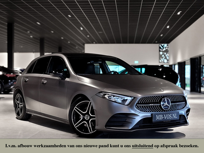 MERCEDES A-KLASSE 180 d AMG Night|Panorama|MBUX|Trekhaak|LED|Verw-stoelen|New Service