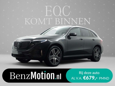 Mercedes-Benz EQC 400 4MATIC 80 kWh [bruto 53.900] Premium AMG I Panoramic roof I Bicolor leder I Sfeerverl I Carplay I Full