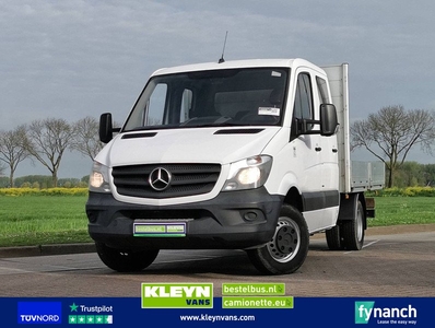 MERCEDES-BENZ SPRINTER 516 dub.cab open-laadbak