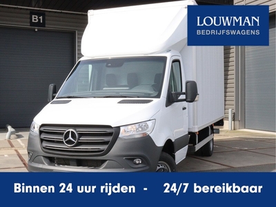 Mercedes-Benz Sprinter 517 1.9 CDI L3 RWD Bakwagen | 1000KG Dhollandia laadklep | Nieuw direct leverbaar | Dubbel lucht Meubelbak |