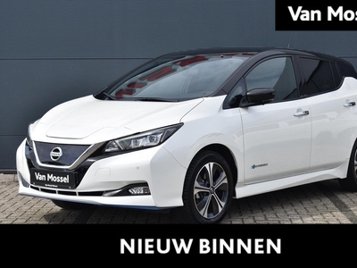 Nissan LEAF 3.Zero Limited Edition 62 kWh | Navigatie | Trekhaak | Adaptive Cruise Control | 360 Camera | Stoelverwarming | Lederen Bekleding