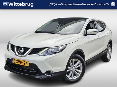 Nissan QASHQAI 1.2 DIG-T 115 Connect Edition Automaat | Navigatie | Camera voor en achter | Panoramadak | Keyless Entry en Start