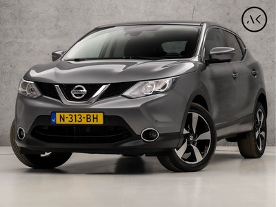 Nissan QASHQAI 1.2 Tekna Automaat (NAVIGATIE, 360 CAMERA, GETINT GLAS, XENON, STOELVERWARMING, SPORTSTOELEN, CRUISE, NIEUWE APK, START/STOP, NIEUWSTAAT)