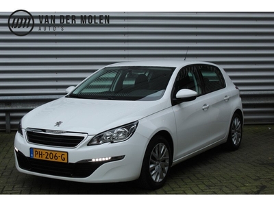 Peugeot 308 1.2 PureTech 111pk Blue Lease NL-Auto NAP Airco Cruise Navi LED PDC