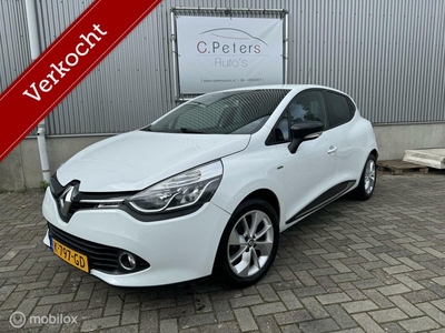 Renault Clio 1.2 16V VERKOCHT Limited 2016 / Navigatie / DAB+ / Airco / Dealeronderhouden NAP