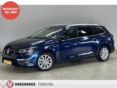 Renault Mégane Estate 1.5 dCi Eco2 Limited/ LED Dagrijverl./ 16''LMV/ Trekhaak/ Apple+Android/ DAB+!/ Clima/ Navi/ Cruise/ Bluetooth/ LEDER/ Multi.LEDER.Stuur/ Elek.Pakket/ Isofix/ PDC Achter.