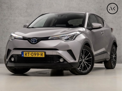 Toyota C-HR 1.8 Hybrid Dynamic Sport Automaat (NAVIGATIE, CAMERA, ADAPTIVE CRUISE, GETINT GLAS, STOELVERWARMING, SPORTSTOELEN, XENON, NIEUWE APK, NIEUWSTAAT)