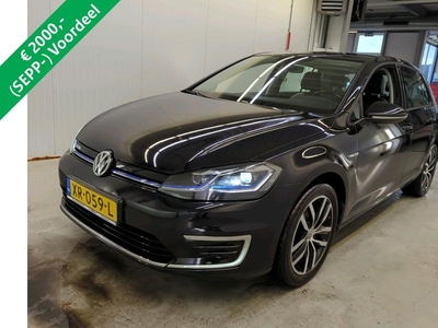 Volkswagen e-Golf e-Golf NL AUTO | SUBSIDIE! | STOELVERW | LEDER | CARPLAY |