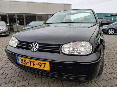 Volkswagen Golf Cabriolet 1.8 Trendline ZWART/16INCH/VEEL