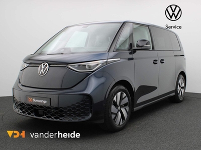 Volkswagen ID. Buzz Pro Advantage 77kWh 204PK Trekhaak, Matrix-LED, winterpakket Plus, easy open, keyless, elek. stoelen, alarm, 19'' lichtmetaal