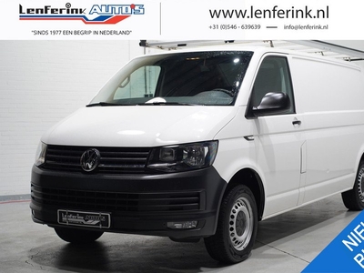 Volkswagen Transporter 2.0 TDI 102 pk L2H1 Airco, Navi, Trekhaak Imperiaal, Bluetooth, 2-Zits, NAP, NL Auto